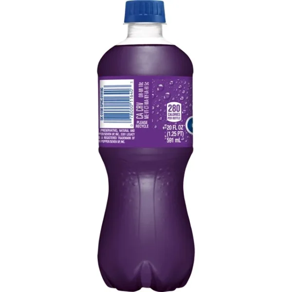 Sunkist Grape Soda 12oz - Image 2