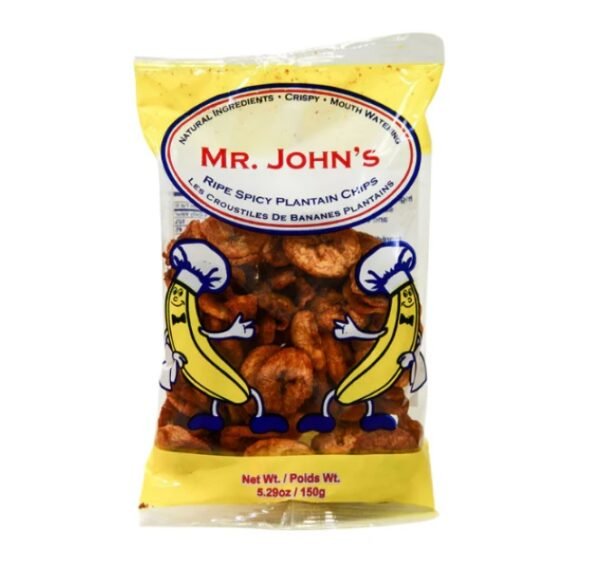 Mr. John's Ripe Plantain Chips (5.29oz)