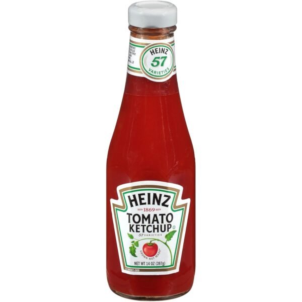 Heinz Tomato Ketchup 14oz - Glass Bottle