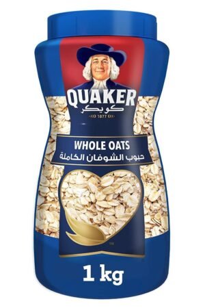 Quaker Whole Oats Jar