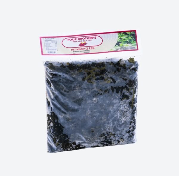 Frozen Potato Leaves 5lbs -