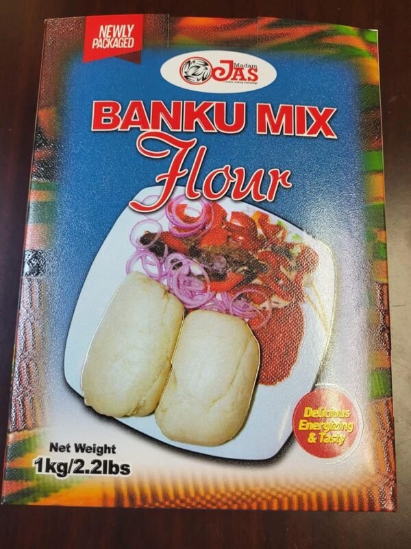 Madam Jas Banku Mix Flour 2.2lbs