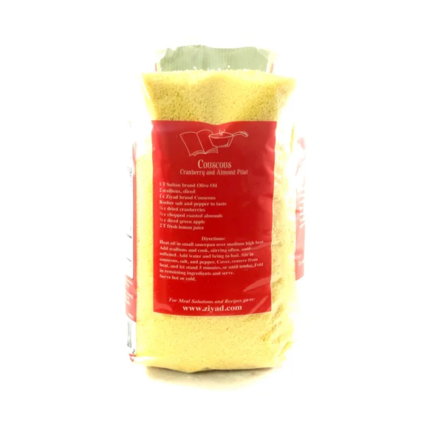 Ziyad Medium Couscous 35.2oz - - Image 3