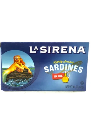 La Sirena Lightly Smoked Sardines in Oil