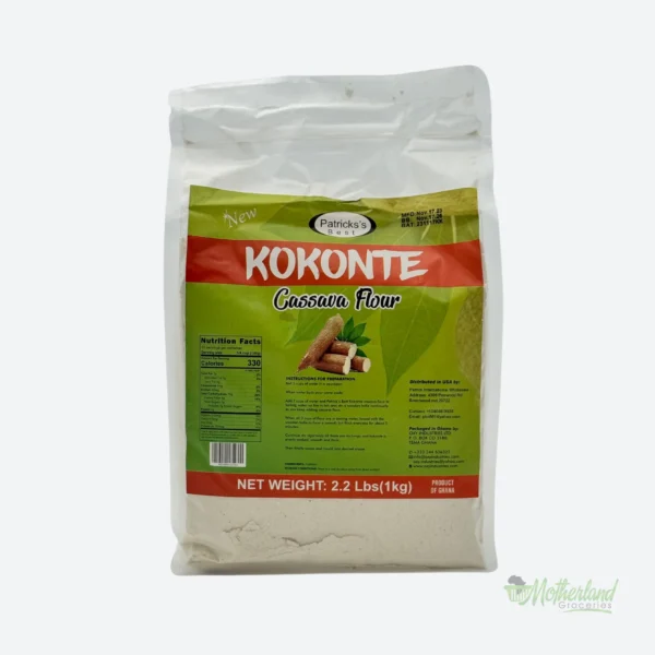 Patrick's Best Kokonte Cassava Flour 2.2lbs