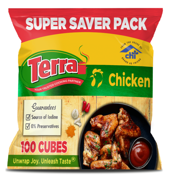 Terra Chicken Supersaver 100 cubes