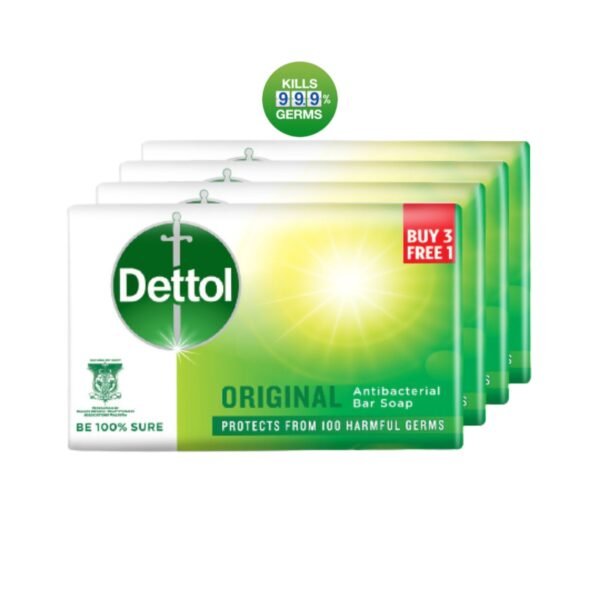 Dettol Original Soap 110g (4pk)