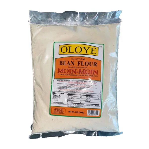 Oloye Pealed Beans Flour/ Moin-Moin/2lbs