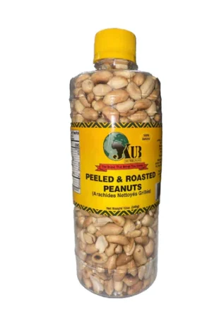 Jkub Peeled Roasted Peanuts 12oz