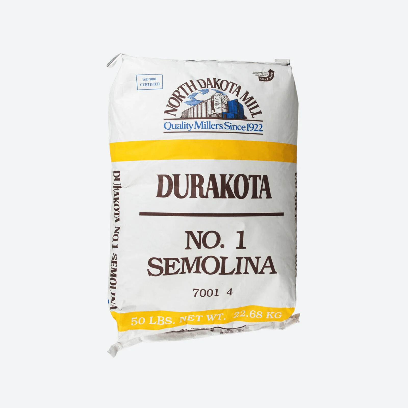 northdakotamilldurakotasemolina50lbsmotherlandgroceries