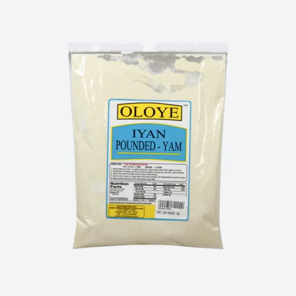Oloye Iyan Pounded Yam Flour 10lbs