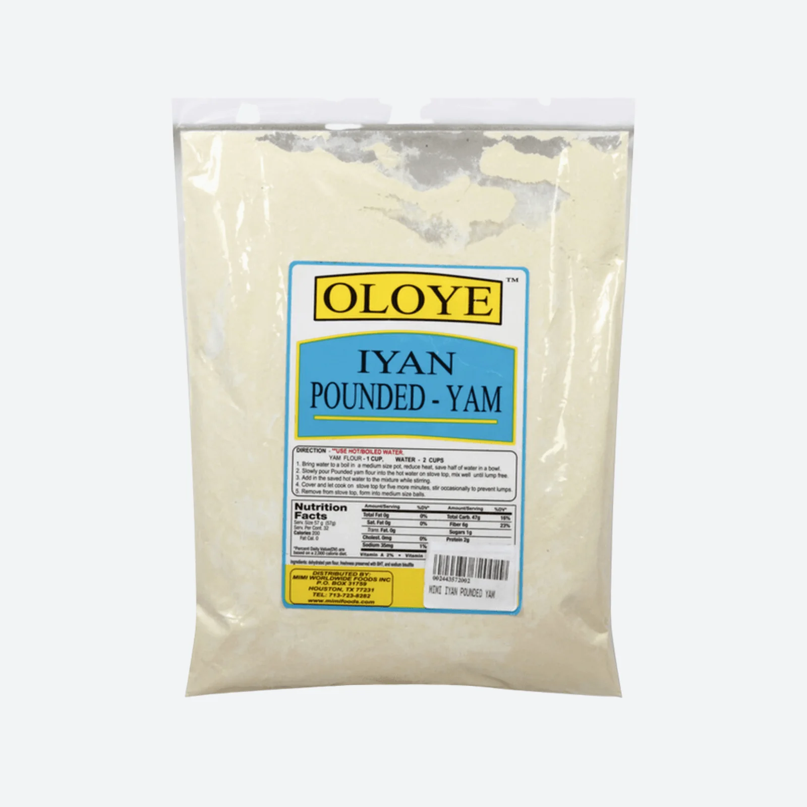 oloyeiyanpoundedyamflour20lbsmotherlandgroceries
