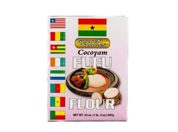 Goldern Tropics Cocoyam FuFu 24oz