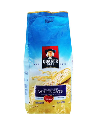 Quaker White Oats Sachets 450gr