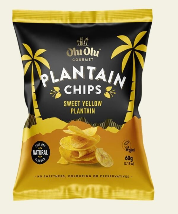Olu Olu Plantain Chips - Sweet